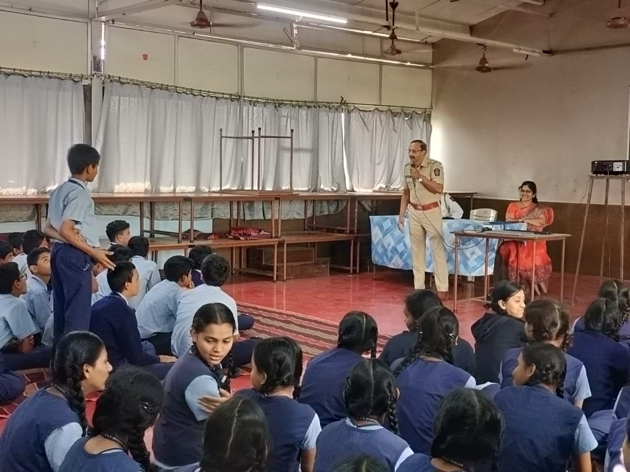 Road Safety Week was celebrated in our school.