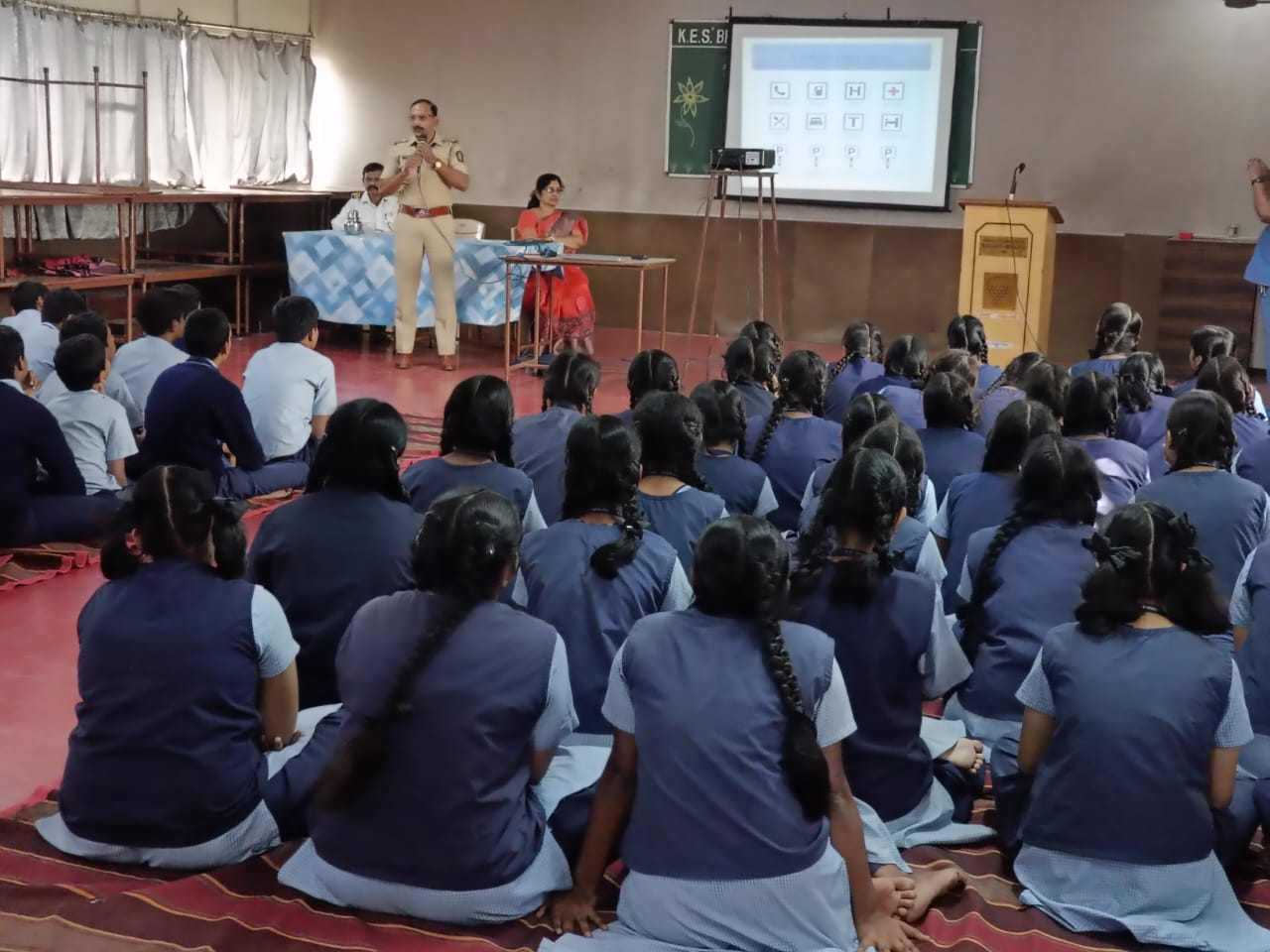 Road Safety Week was celebrated in our school.