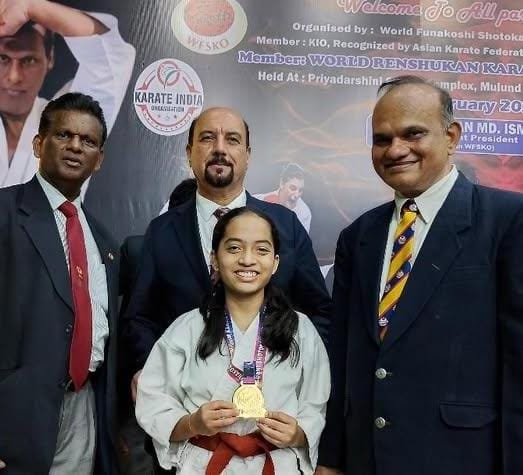 1st place, Individual Kata — 31st Euro-Asia International Karate